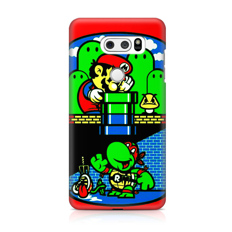 Super Mario Bros Help TMNT LG V30 Case