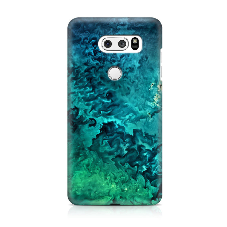 Swirls In The Yellow Sea1 LG V30 Case