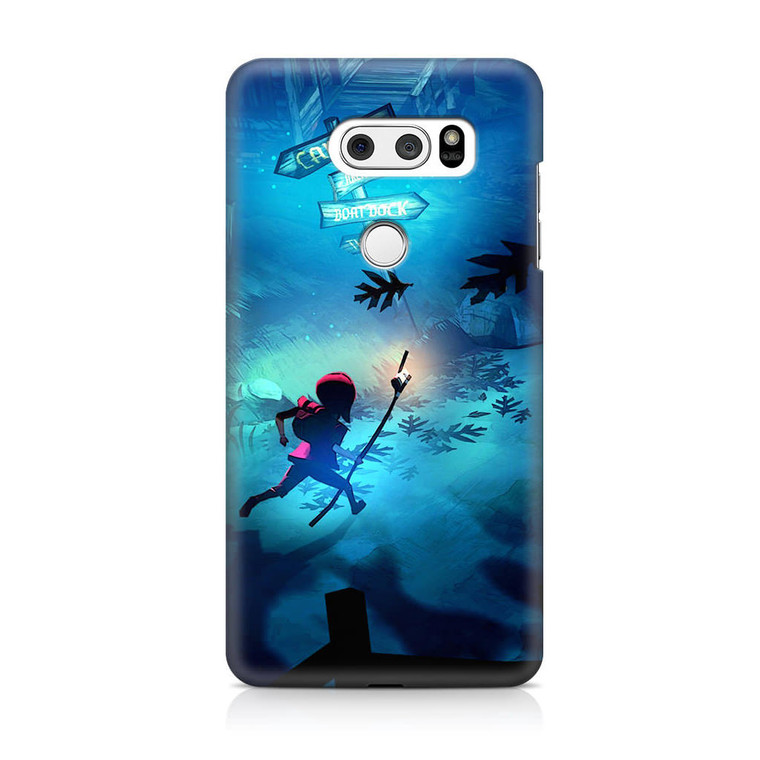 The Flame In The Flood LG V30 Case