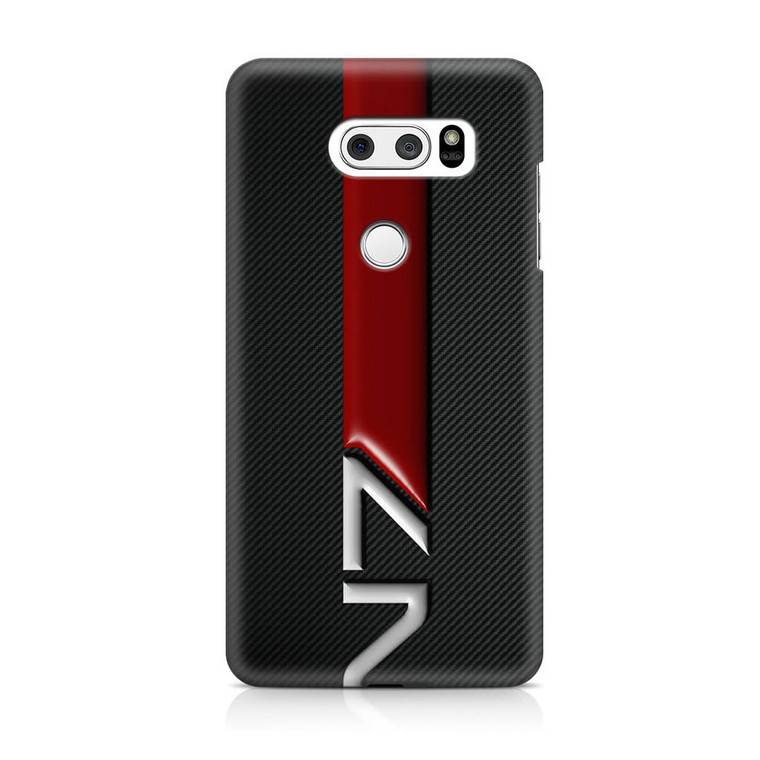 Mass Effect N7 Logo Carbon LG V30 Case
