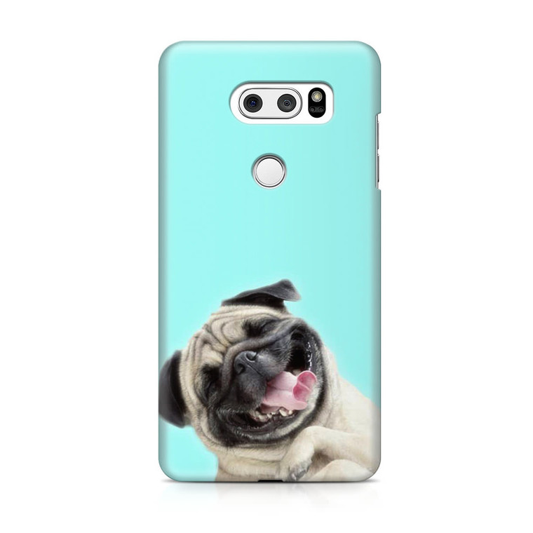 Pug Laughing LG V30 Case