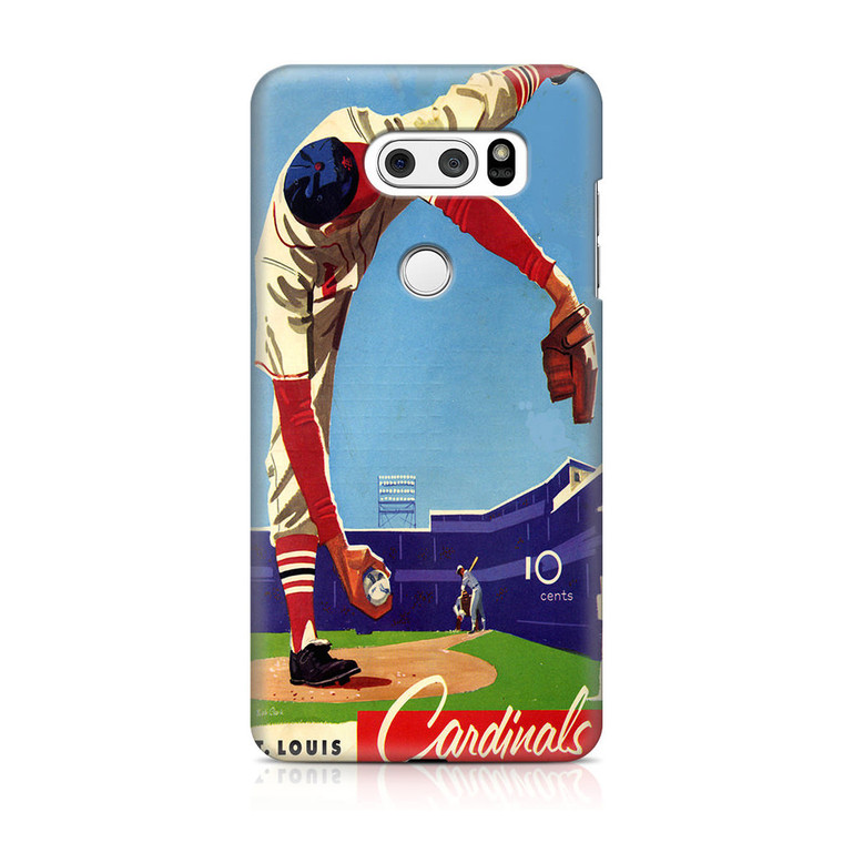 Vintage St Lous Cardinals Scorecard LG V30 Case