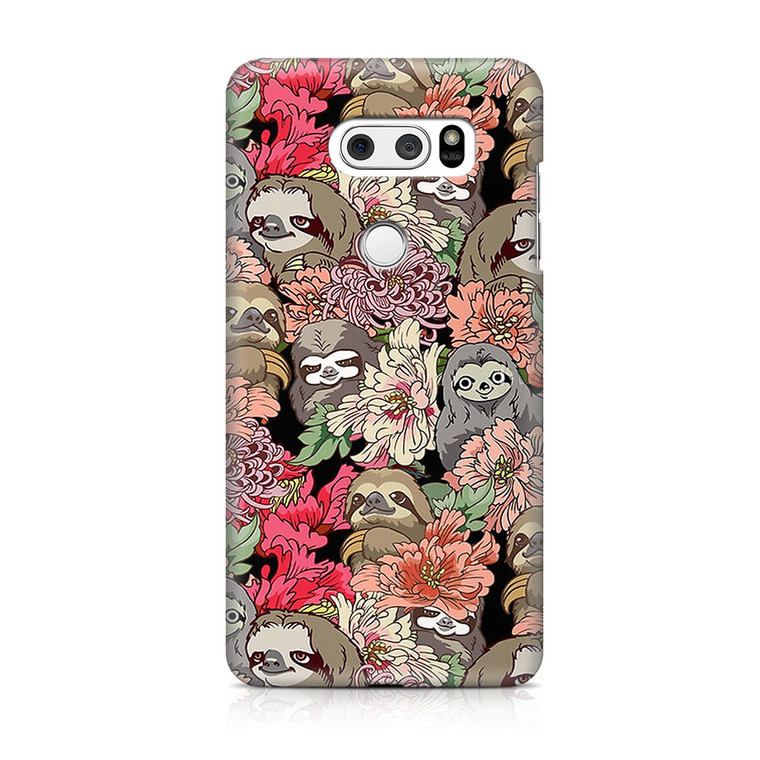 Because Sloth Flower LG V30 Case
