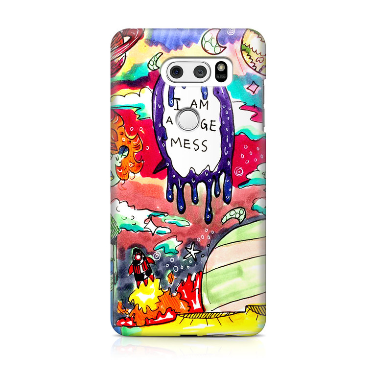 I am A Huge Mess LG V30 Case