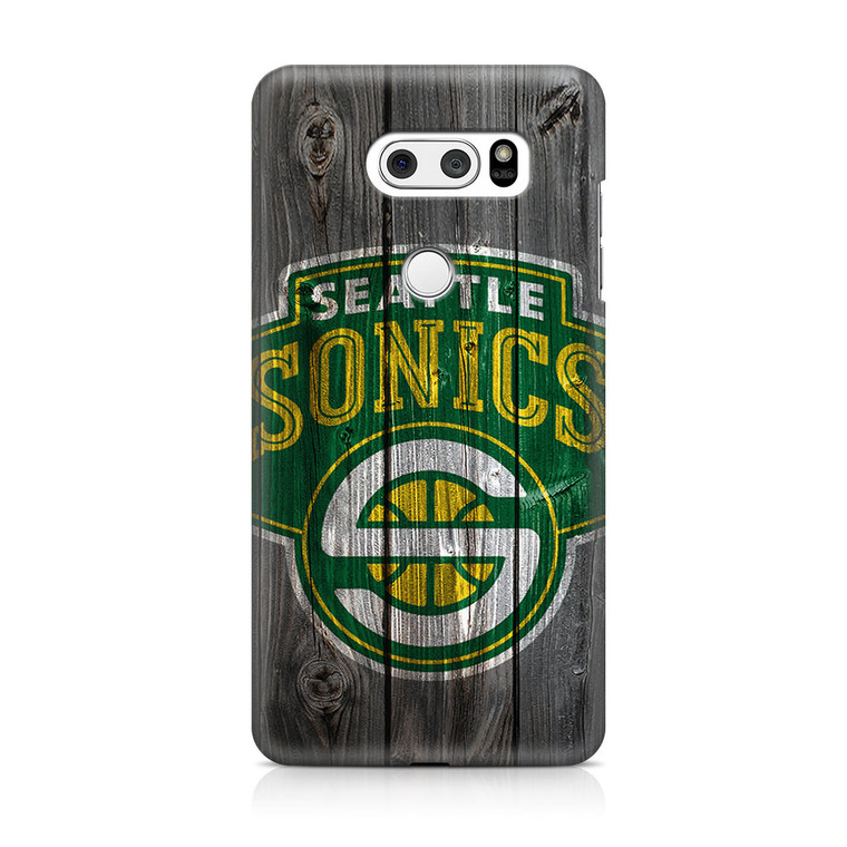Seattle Sonics Wood LG V30 Case