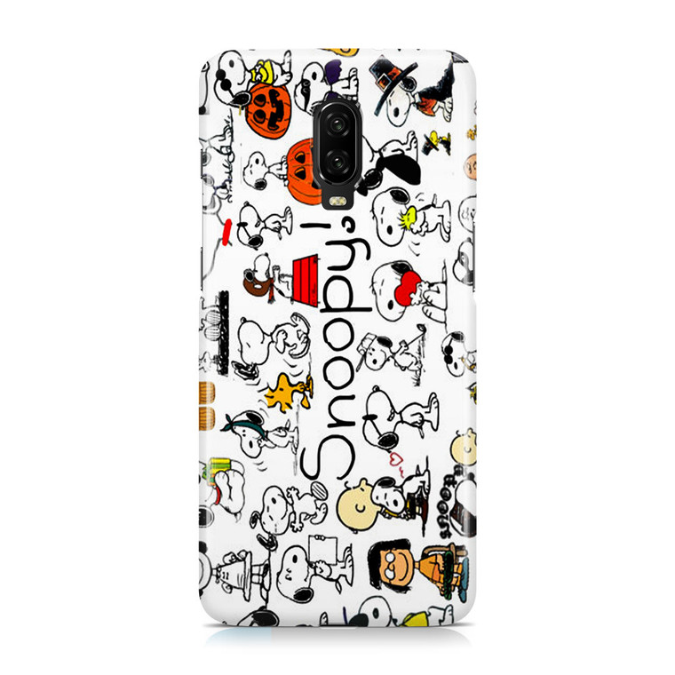 Snoopy Collage OnePlus 6T Case