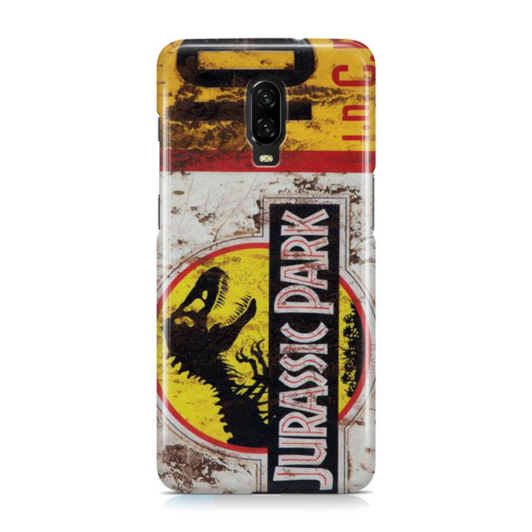 Jurassic Park Jeep License Number 10 OnePlus 6T Case