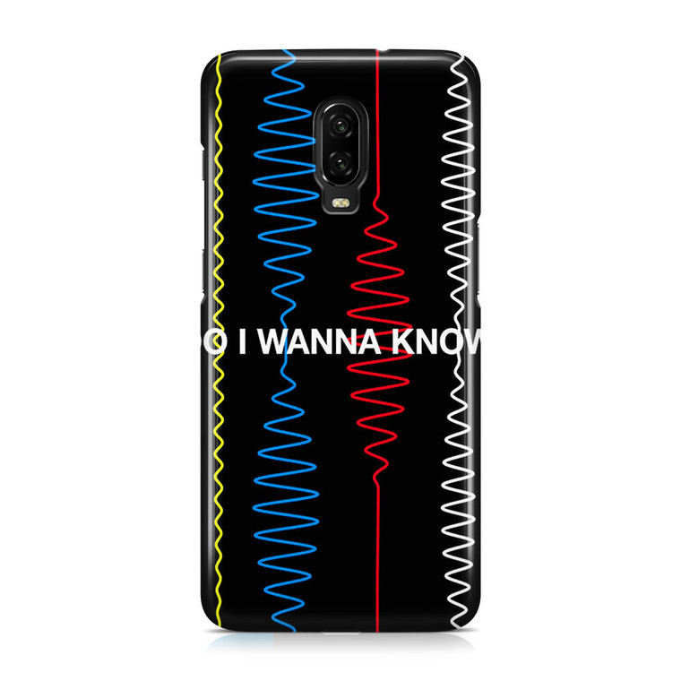 Arctic Monkey Do I Wanna Know four String OnePlus 6T Case
