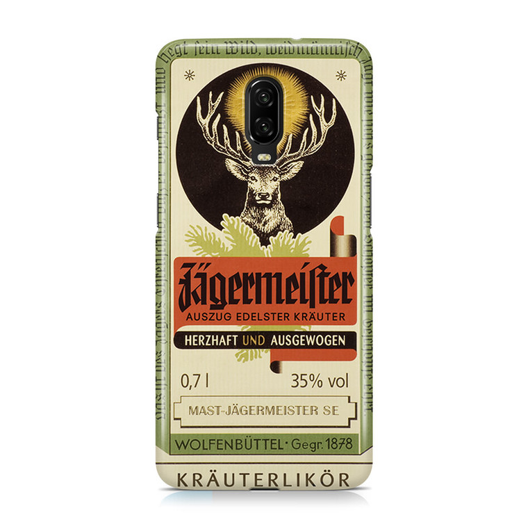 Jagermeister Retro Bottle OnePlus 6T Case