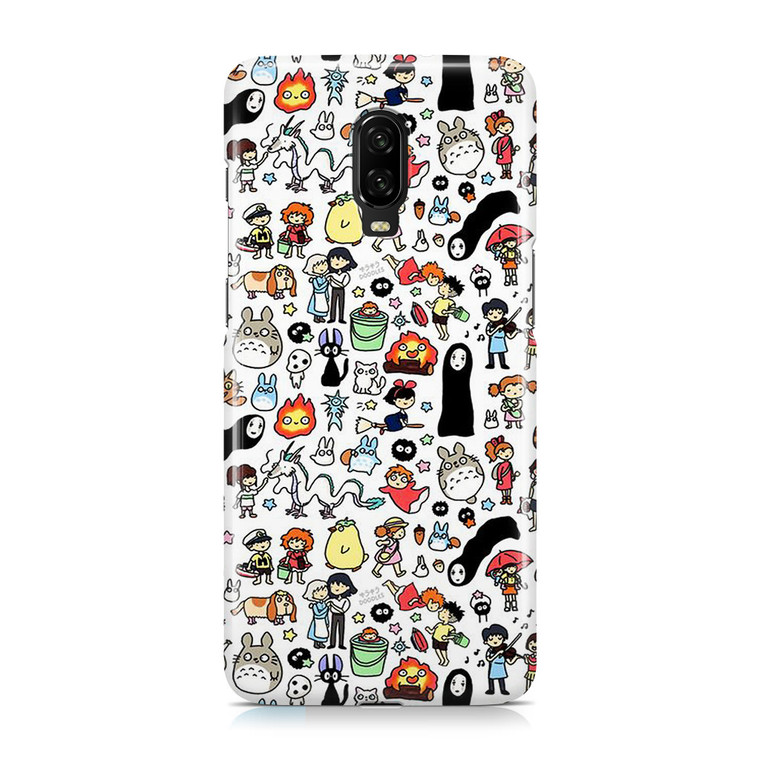 Kawaii Studio Ghibli Character OnePlus 6T Case