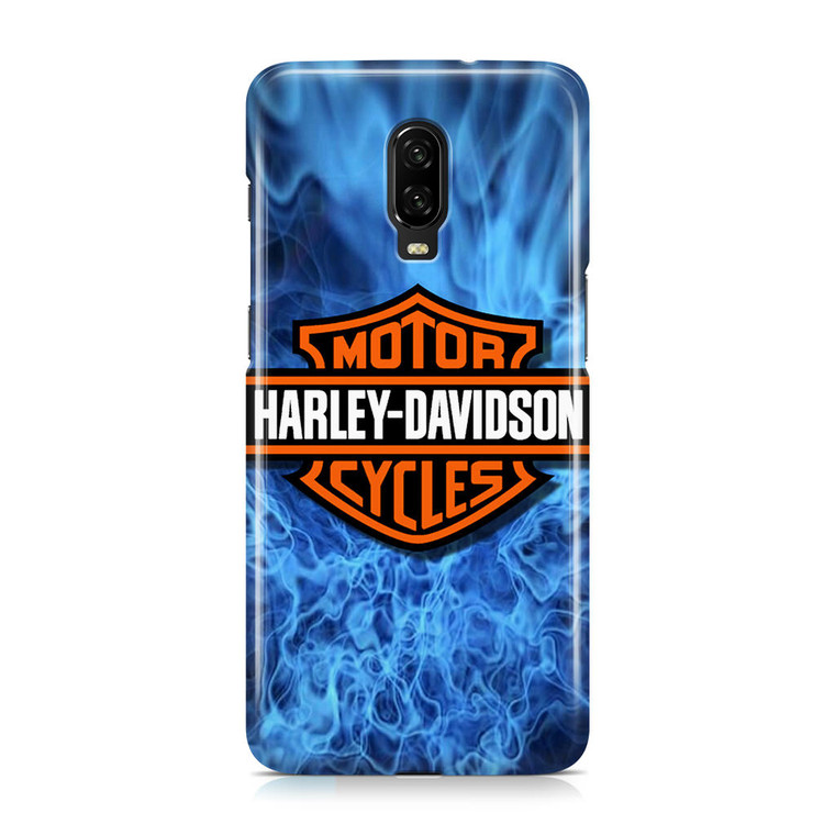 Harley Davidson Blue Flame OnePlus 6T Case