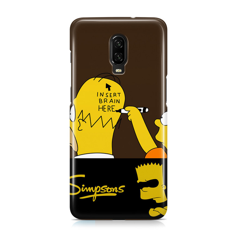 Simpsons Naughty Bart OnePlus 6T Case