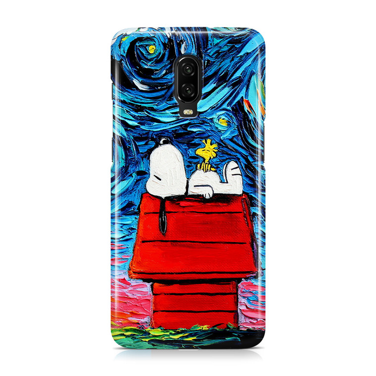 Snoopy Starry Night Van Gogh OnePlus 6T Case