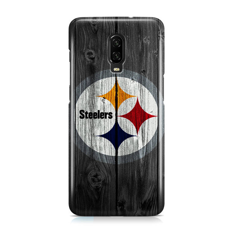 Pittsburgh Steelers Wood OnePlus 6T Case