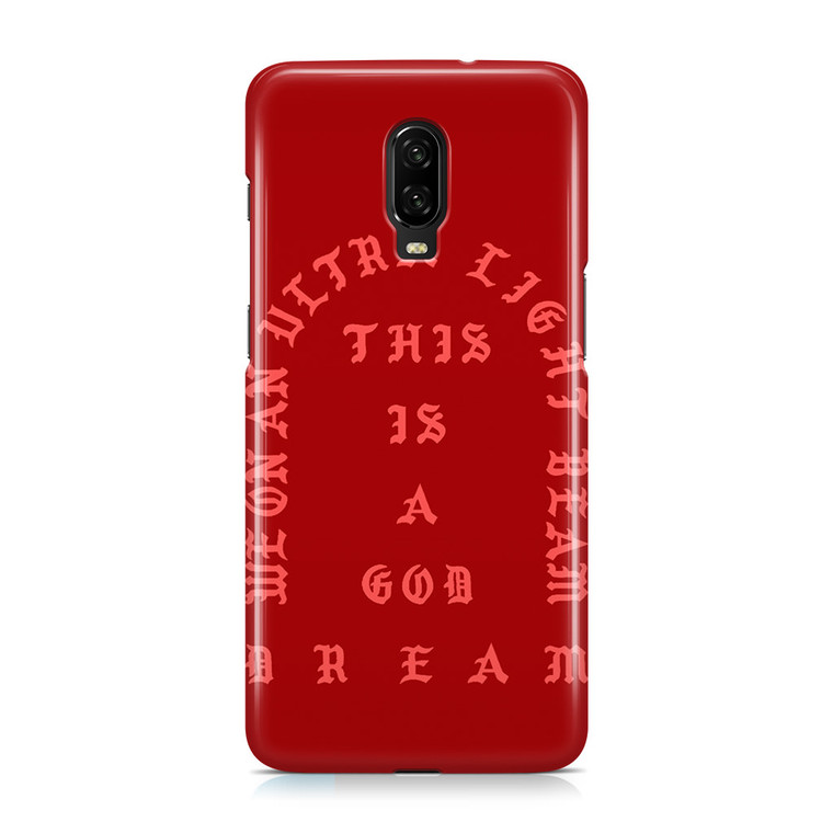 Kanye West Ultra Light Beam OnePlus 6T Case