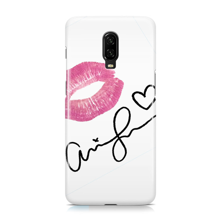 Ariana Grande Signature lips OnePlus 6T Case