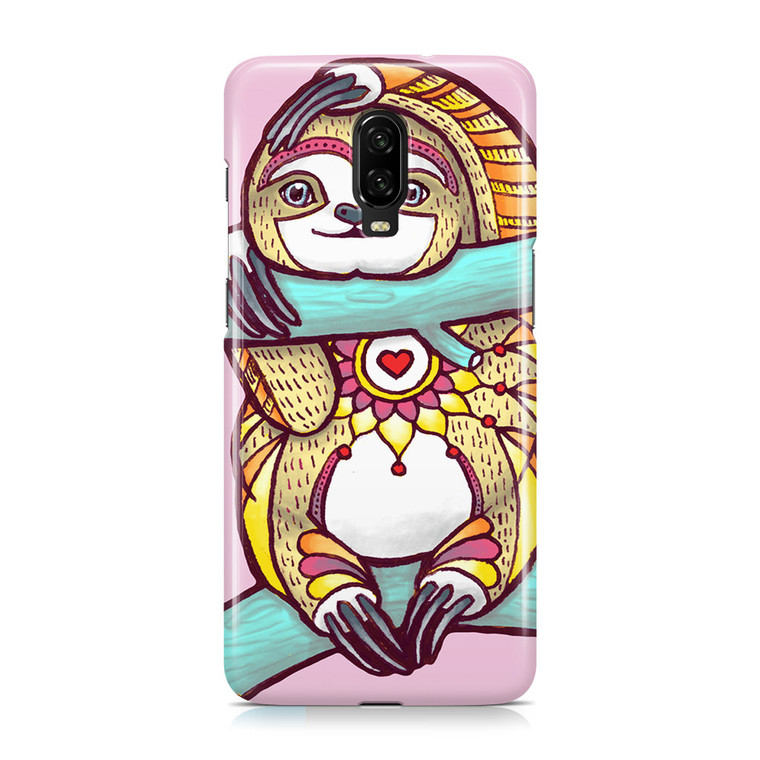 Mandala Sloth OnePlus 6T Case