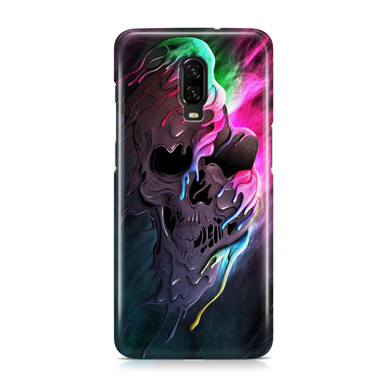 Melted Skull OnePlus 6T Case