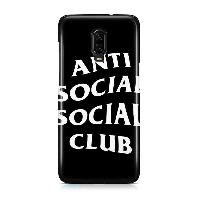 Anti Social Social Club Black OnePlus 6T Case