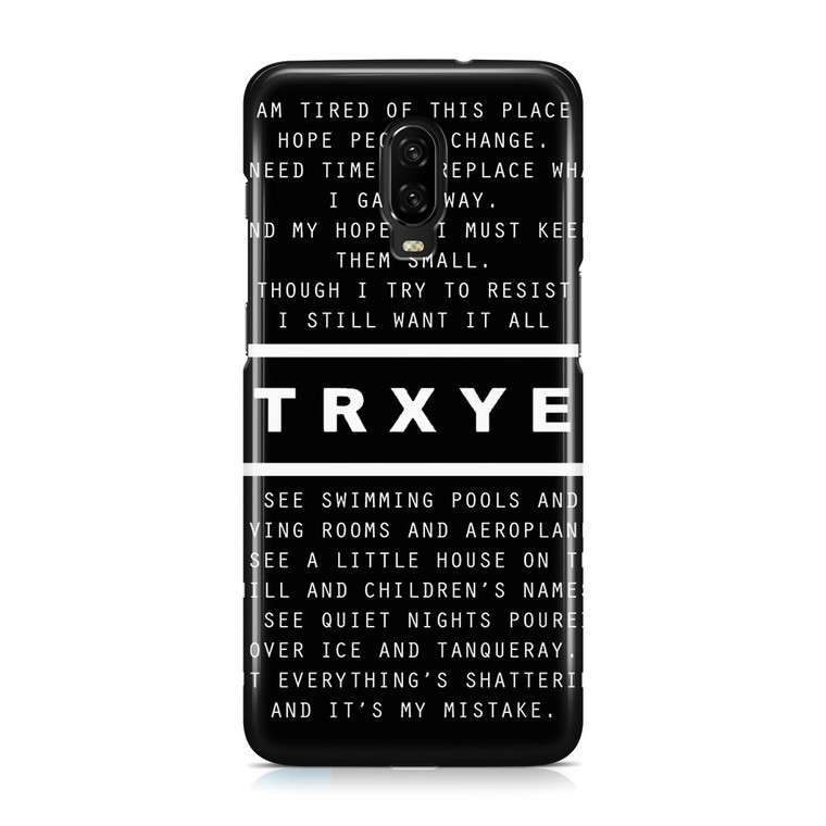 Troye Sivan Lyrics OnePlus 6T Case