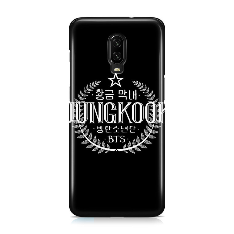 BTS Jungkook Logo OnePlus 6T Case