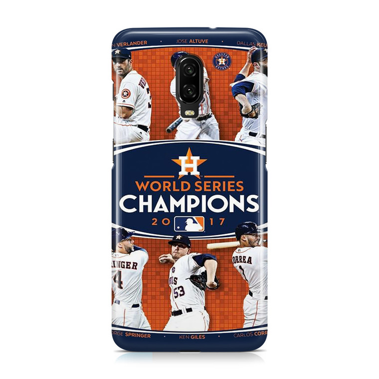 Houston Astros 2017 World Series Champions OnePlus 6T Case