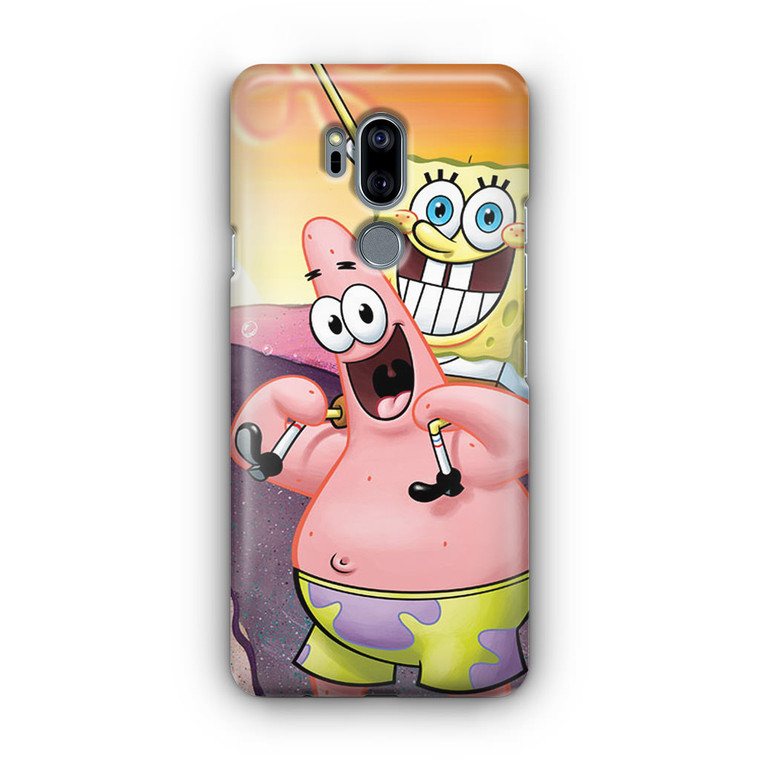 Spongebob and Pattrick LG G7 Case