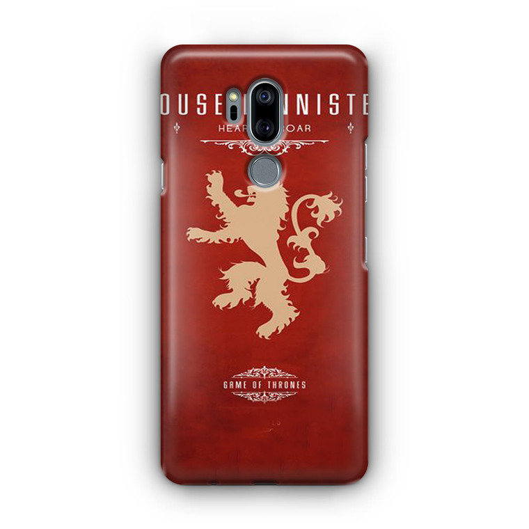 Game Of Thrones - house lannister LG G7 Case