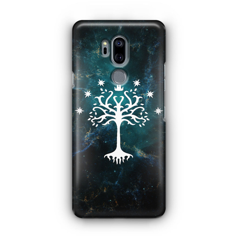 White Tree in Galaxy Nebula LG G7 Case