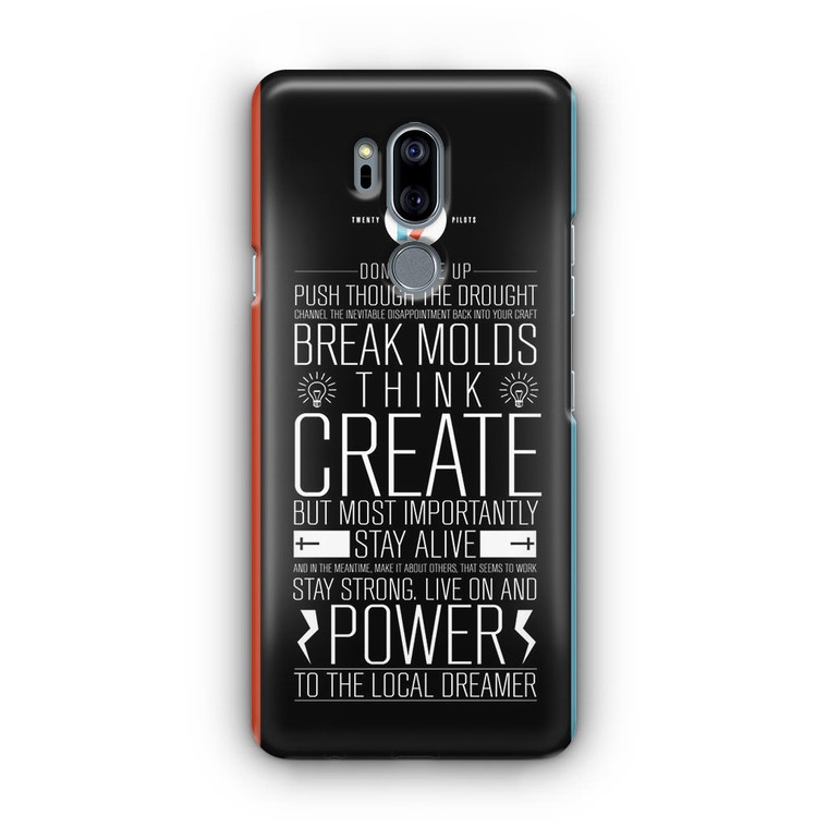 Twenty One Pilots Reason LG G7 Case