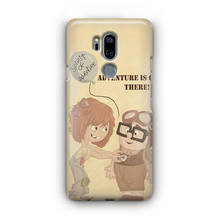 Adventure is Out There with Charlie and Ellie LG G7 Case