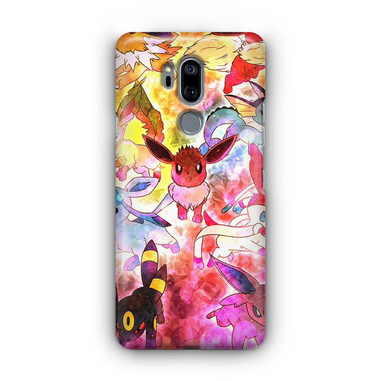 Pokemon Eevee Collage LG G7 Case