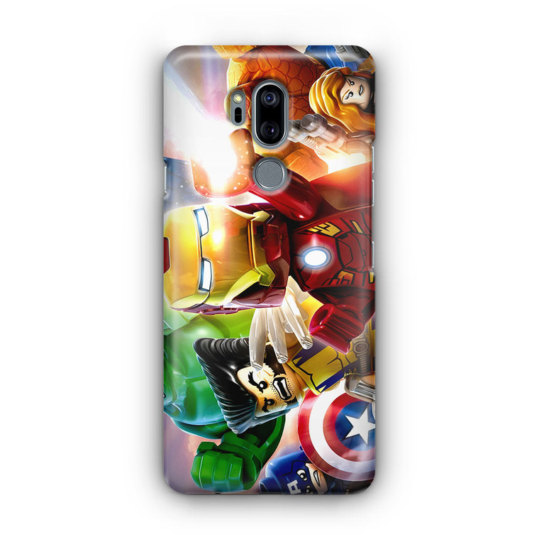 Marvel Lego Character LG G7 Case