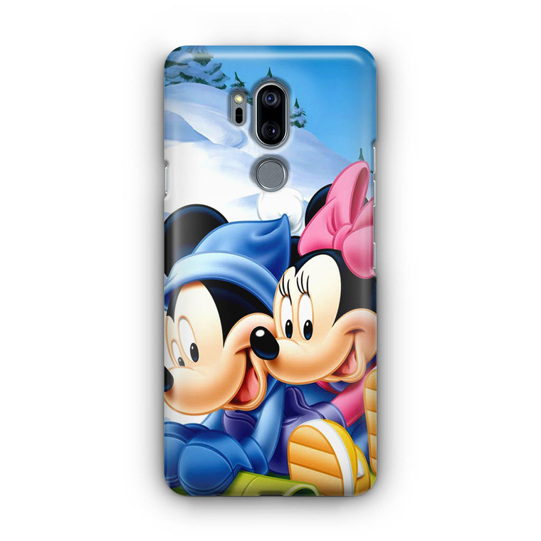 Mickey Mouse and Minnie Mouse LG G7 Case