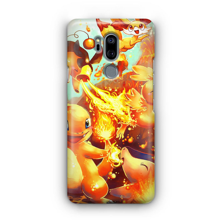 Pokemon Fire Starter LG G7 Case