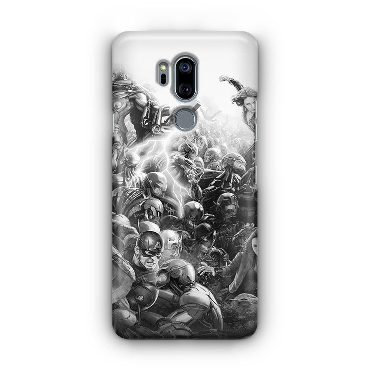 Avengers Marvel Hero Ultron Flare LG G7 Case