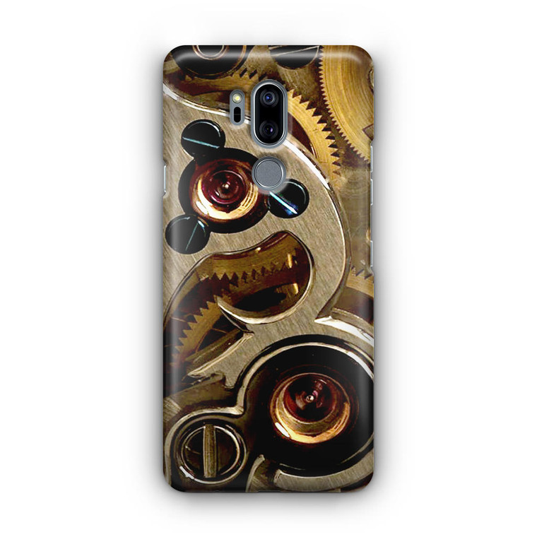 Golden Watch Gears LG G7 Case