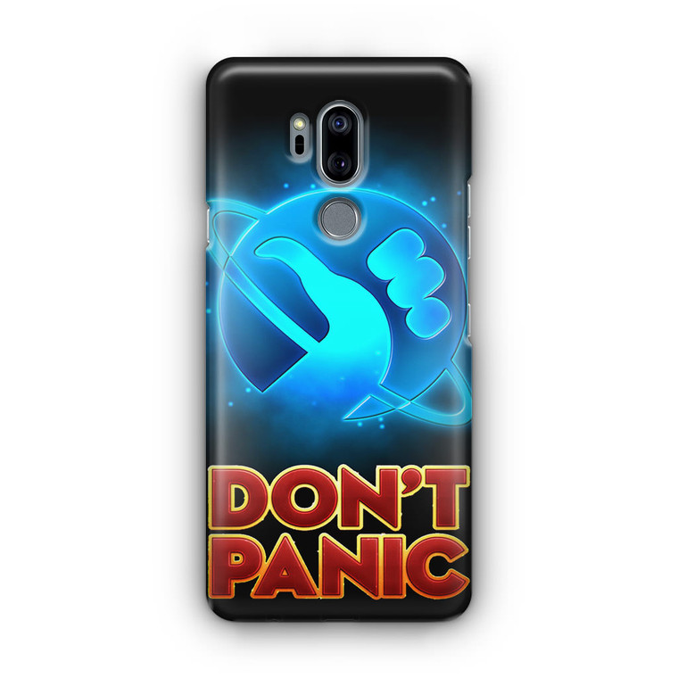 Hitchhiker's Guide To The Galaxy Dont Panic LG G7 Case