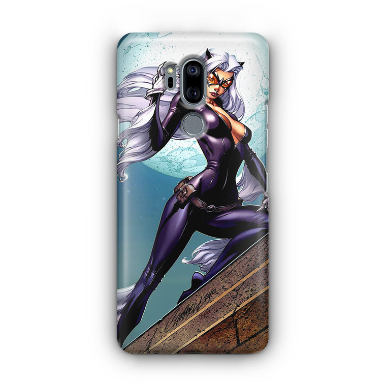 The Black Cat Marvel Comics LG G7 Case