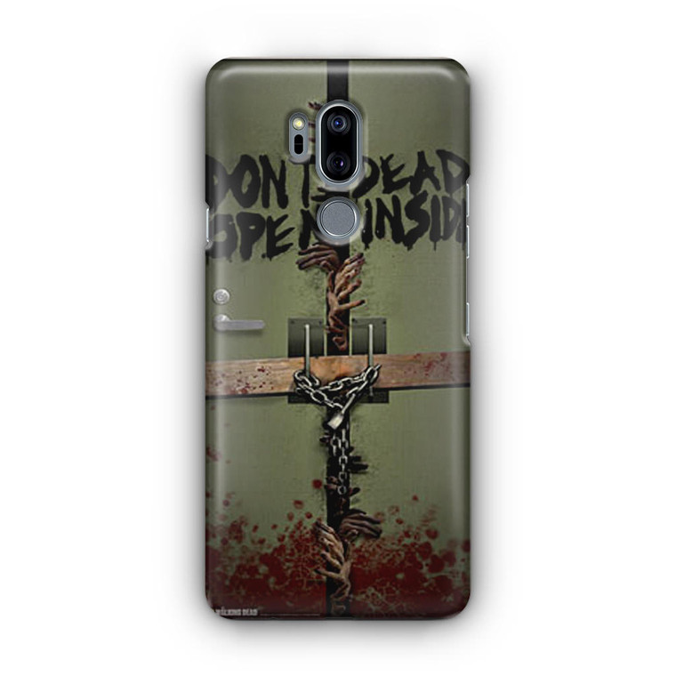 Walking Dead Door Cling LG G7 Case