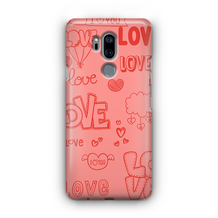 Pink Lover LG G7 Case