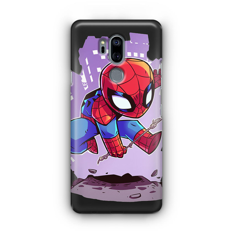 Spiderman Chibi Minimalism LG G7 Case