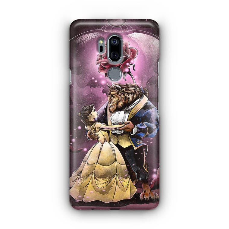 Beauty And The Beast Glass LG G7 Case