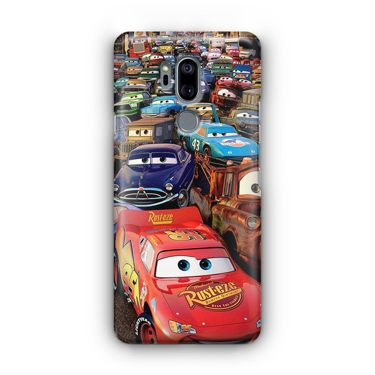 Lightning McQueen Disney Cars LG G7 Case