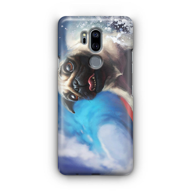 Pug Surfers LG G7 Case