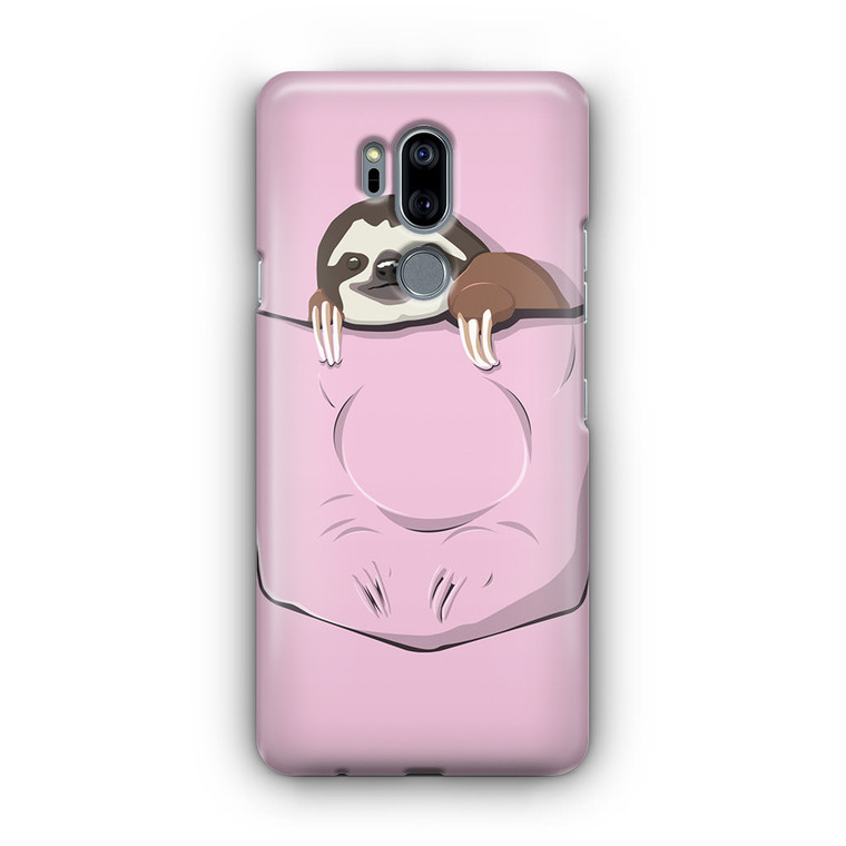 Sloth In A Pocket LG G7 Case
