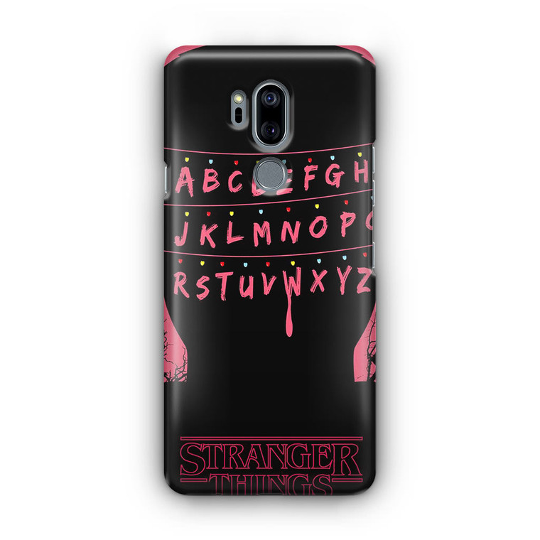 Stranger Things Alphabets LG G7 Case