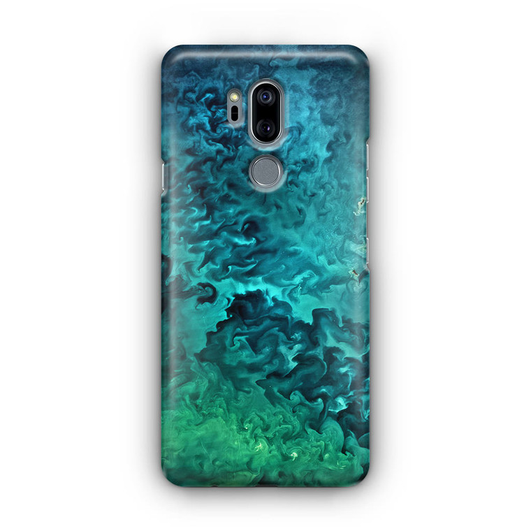 Swirls In The Yellow Sea1 LG G7 Case