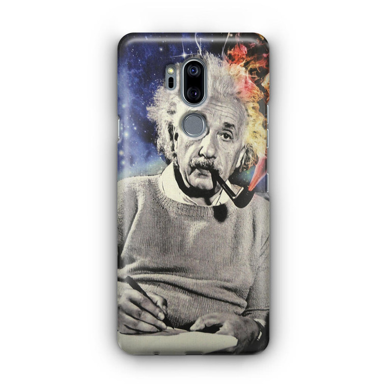 Albert Einstein Smoking LG G7 Case
