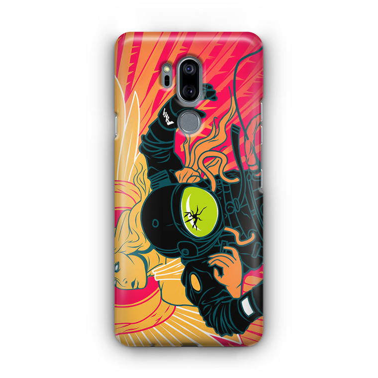 Angel and Airwave Poster LG G7 Case